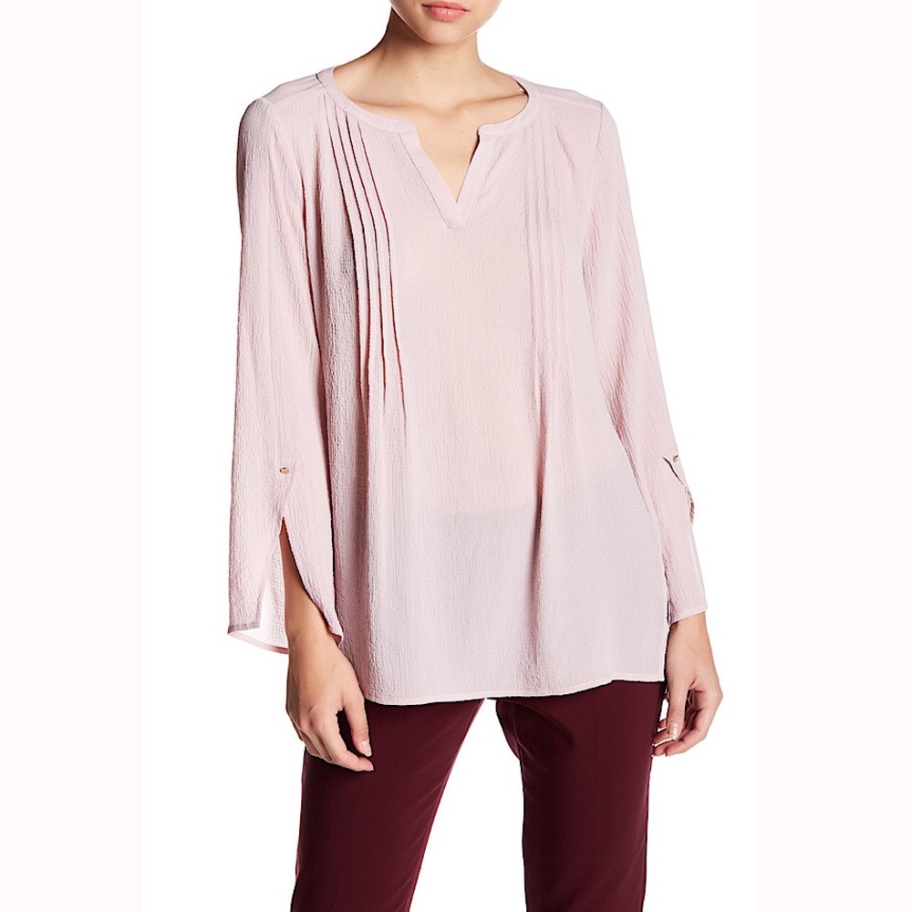 Chaus Wisteria Gauze Blouse, L